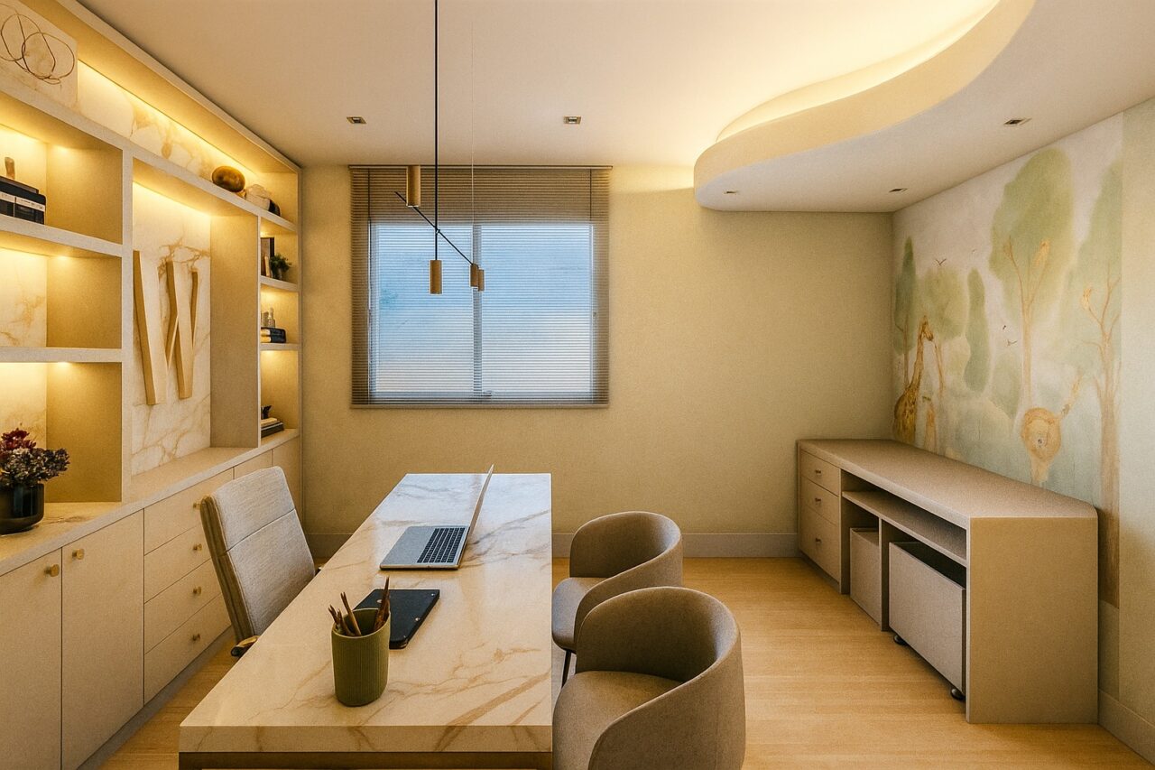 Casa Interiores | Projeto Clínica | Suzana Schafranski